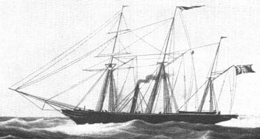 Первый морской винтовой корабль «Архимед»